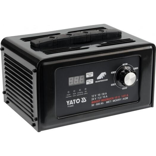 Зарядное устройство YATO  AGM 83052 12 V - 24 V