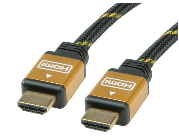 ROLINE HDMI/HDMI, 10 m HDMI кабель HDMI Тип A (Стандарт) Черный 11.04.5566