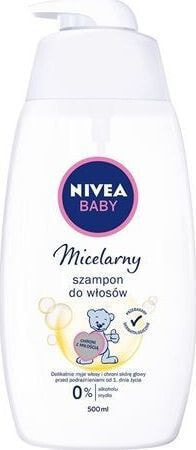 Nivea Baby Micellar Shampoo Мягкий мицелярный шампунь с экстрактом ромашки для детей 500 мл