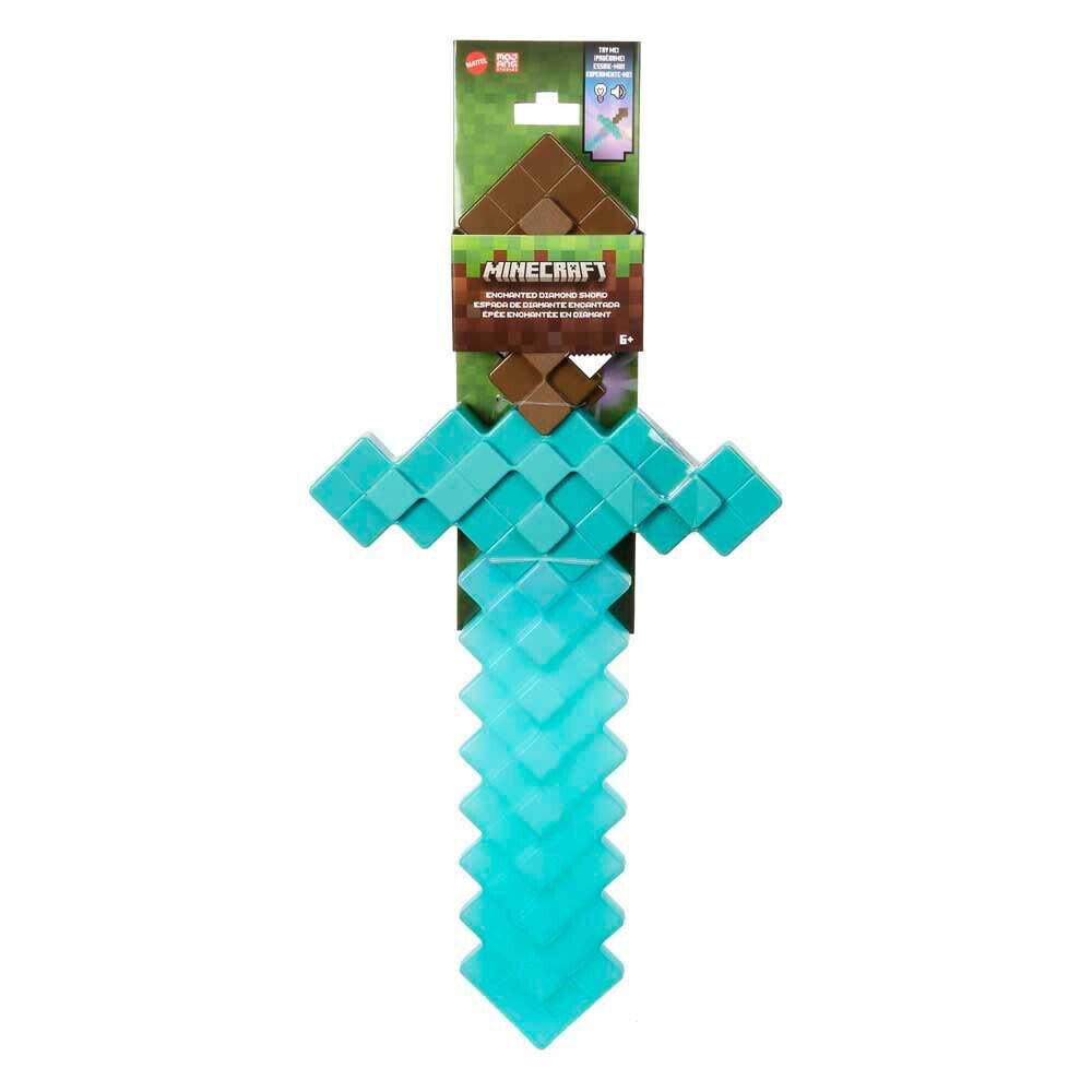 MINECRAFT Enchanted Diamond Toy Sword Figure