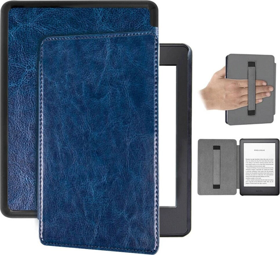 Pokrowiec Strado Etui Smart z uchwytem Kindle 10 2019 - Blue