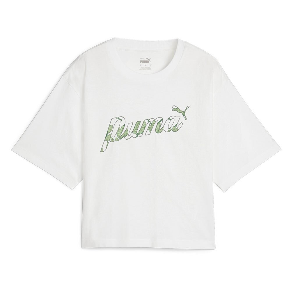 PUMA Ess+ Blossom Graphic Short Sleeve T-Shirt