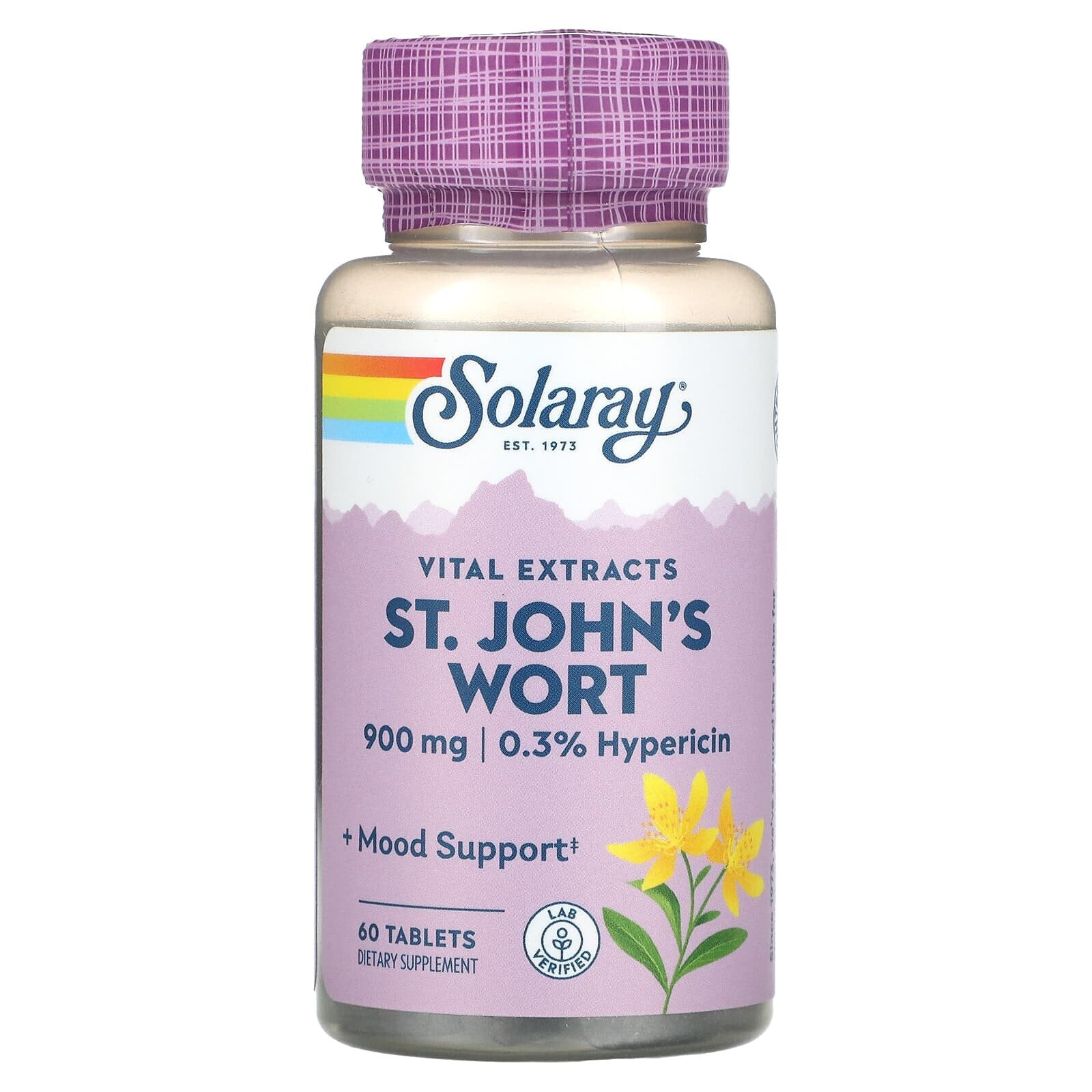 Solaray, Vital Extracts, St. John's Wort, 900 mg, 30 Tablets
