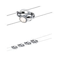 PAULMANN Cardan - Rail lighting spot - GU5.3 - 4 bulb(s) - 40 W - 230 V - Chrome