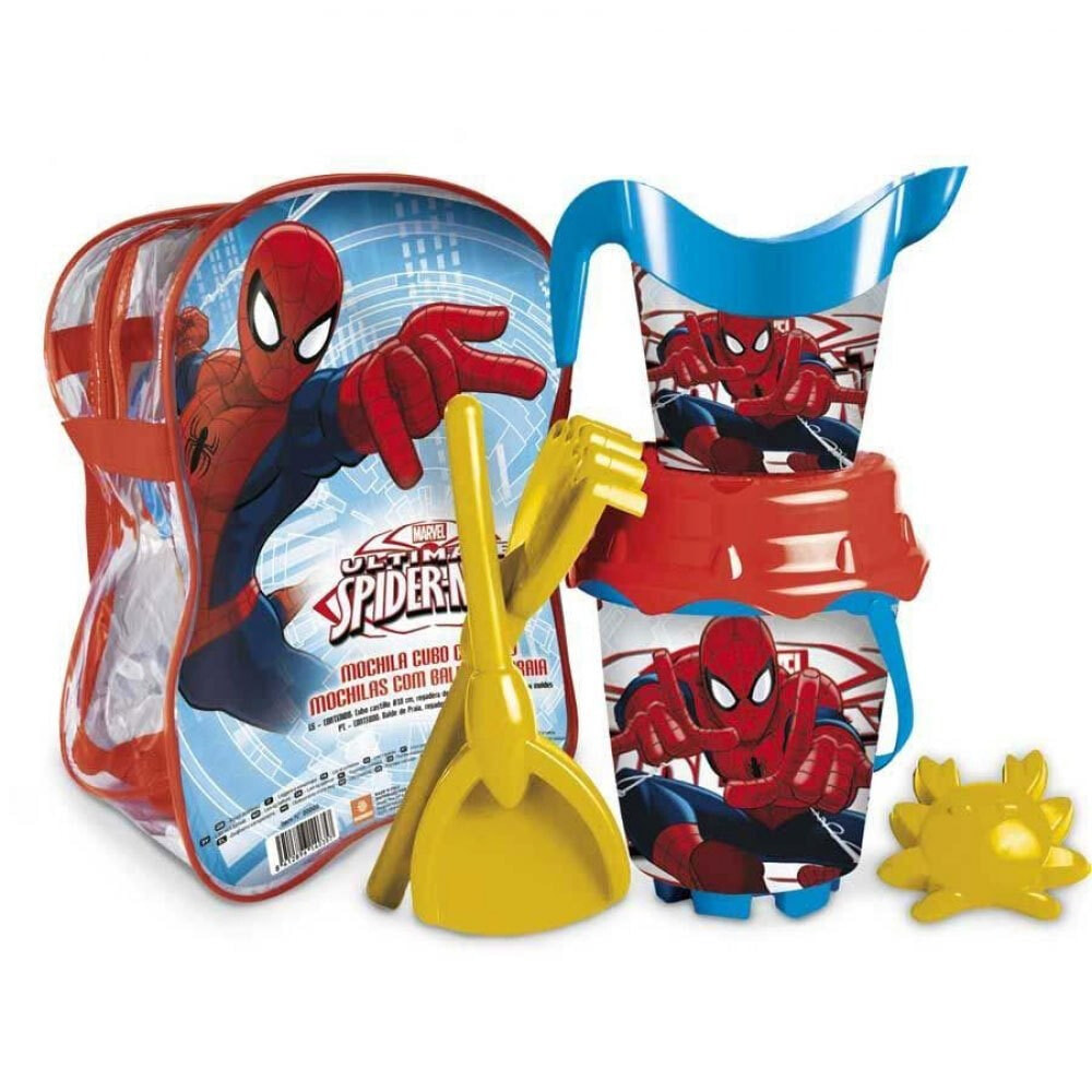 MONDO Spiderman Backpack With Beach Set 25x33 cm