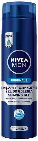 Nivea Men Extra Moisture Shaving Cream Увлажняющий гель для бритья 200 мл