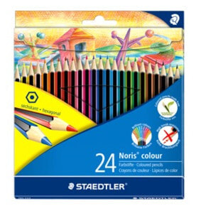 Staedtler Noris Colour 185 цветной карандаш 24 шт Мульти 185C24