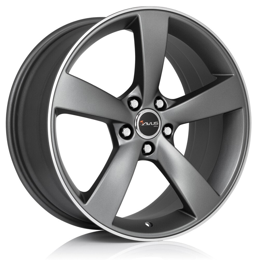 Колесный диск литой Avus Racing AF10 matt anthracite polished 10x21 ET50 - LK5/112 ML66.5