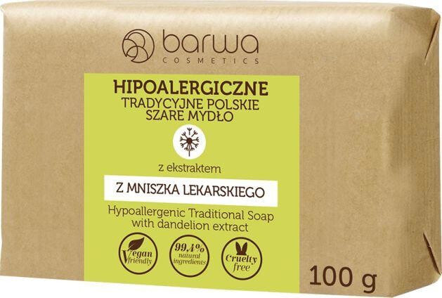 Barwa Hypoallergenic Traditional Gray Soap Гипоаллергенное кусковое мыло на основе глины 100 г