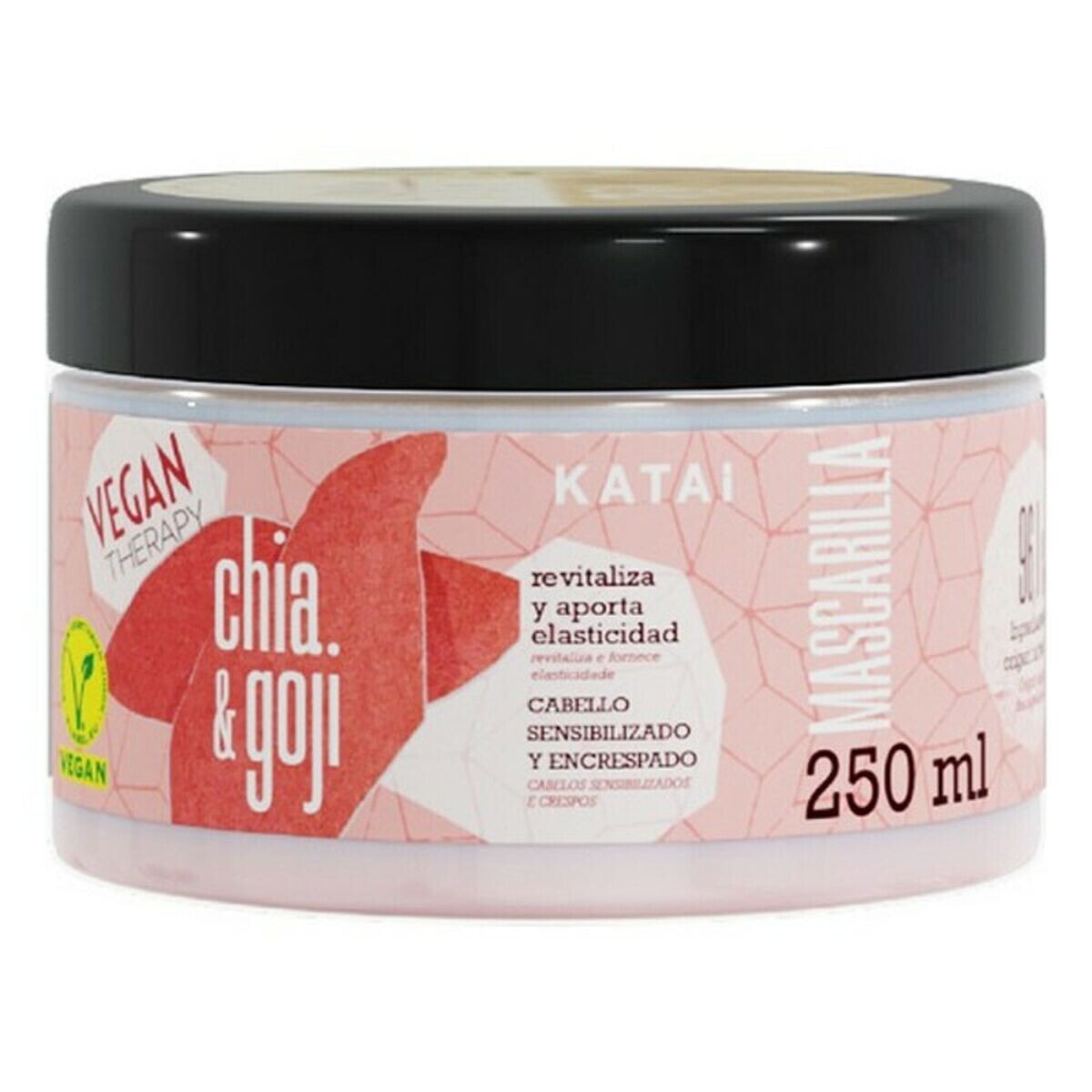Питательная капиллярная маска Chia & Goji Pudding Katai KTV011869 250 ml