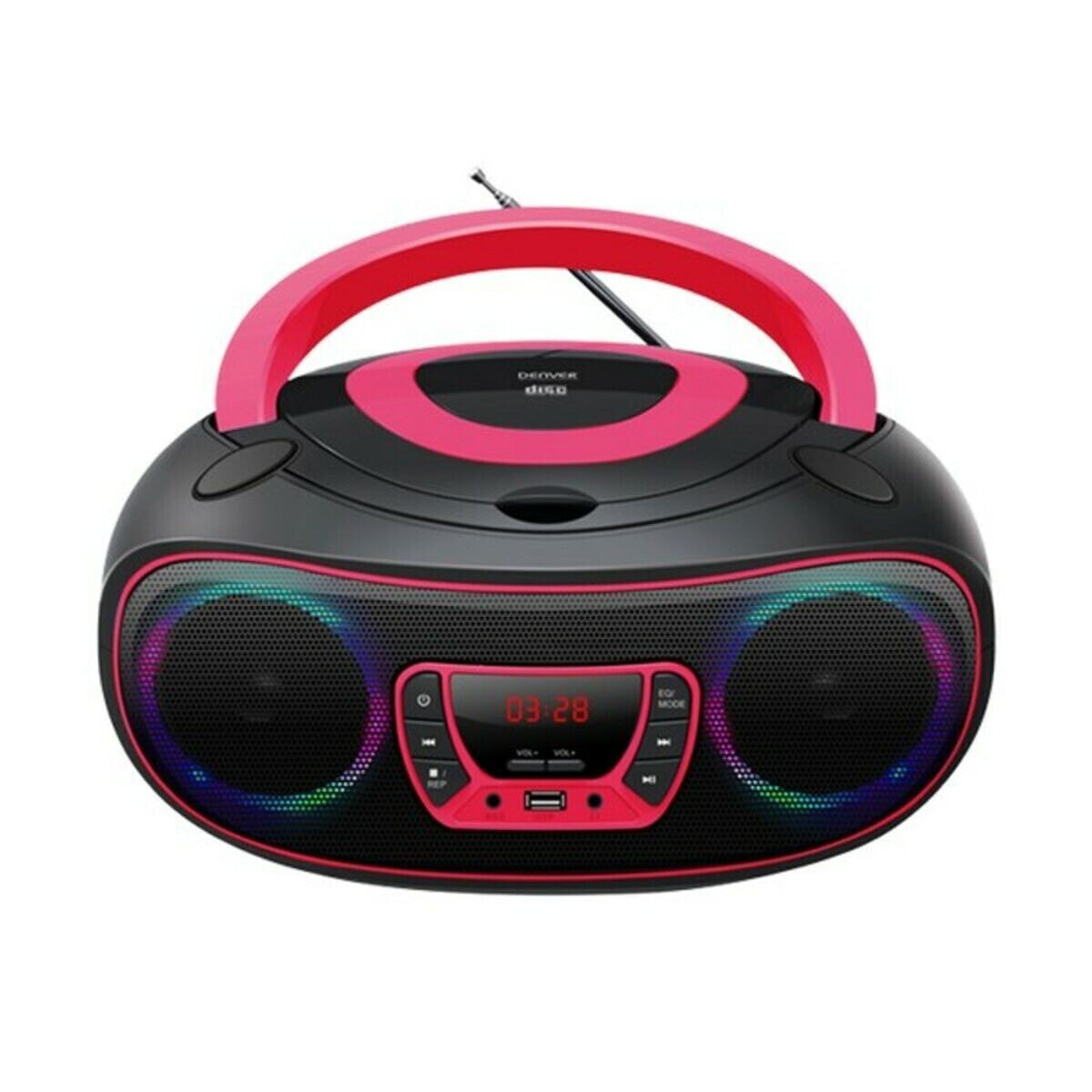 CD-проигрыватель с MP3 и радио Denver Electronics TCL-212 Bluetooth LED LCD