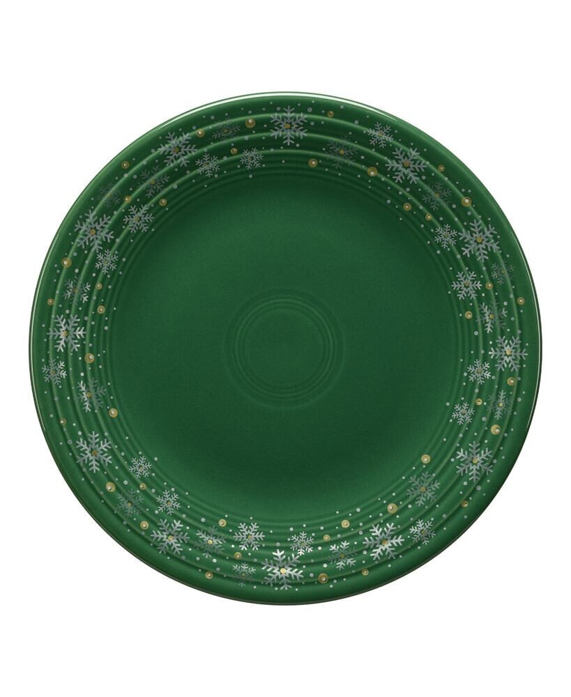 Fiesta jade Snowflake Luncheon Plate