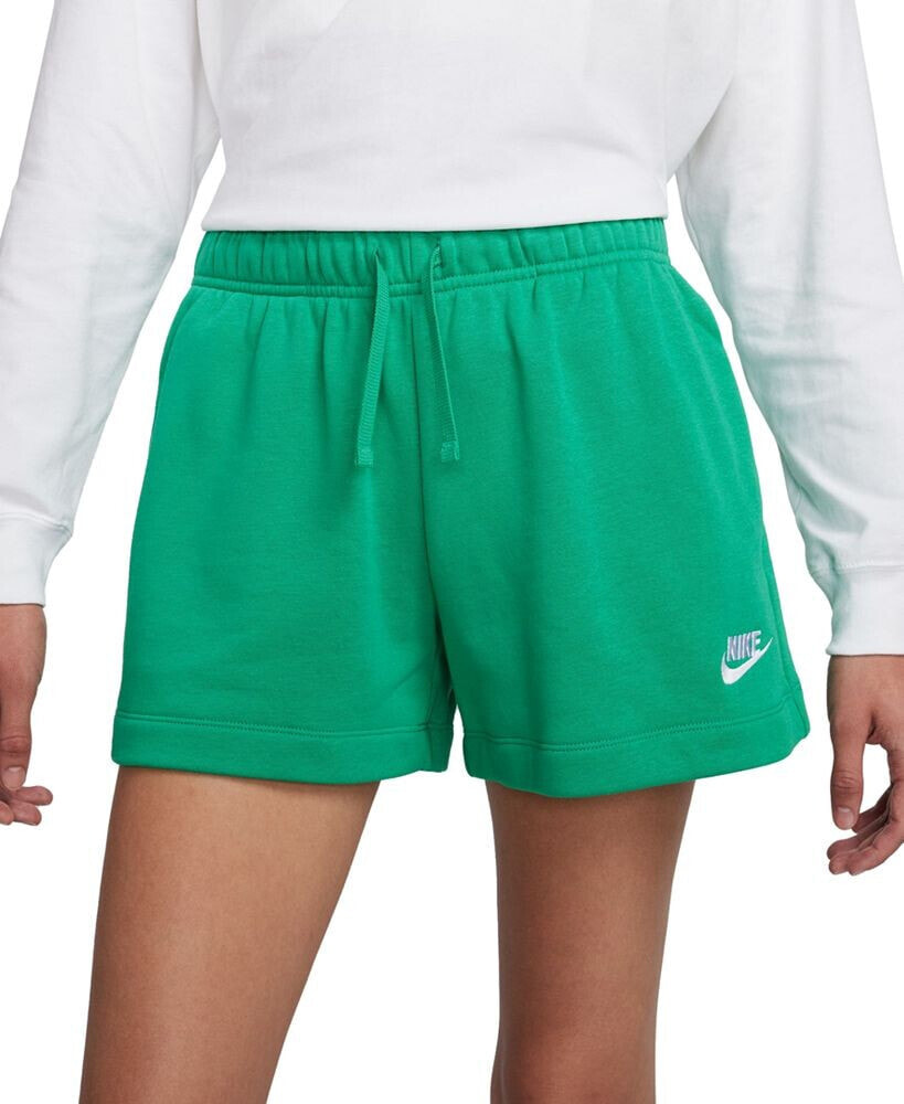 Nike women's Sportswear Club Fleece Mid-Rise Shorts
