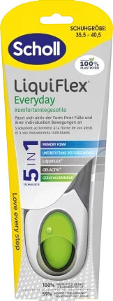 Einlegesohlen Liquiflex everyday, Gr. 35,5 - 40,5 (1 Paar), 2 St