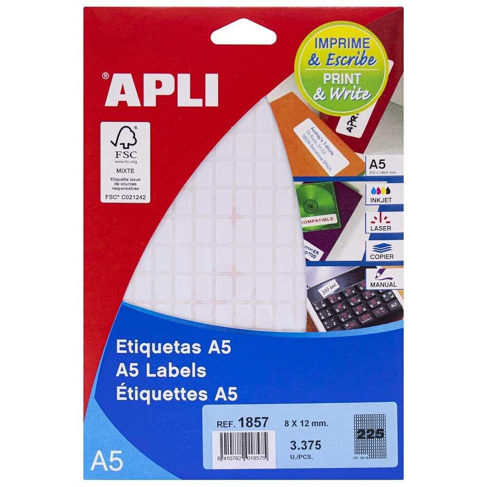APLI A5 Stickers 15 Units