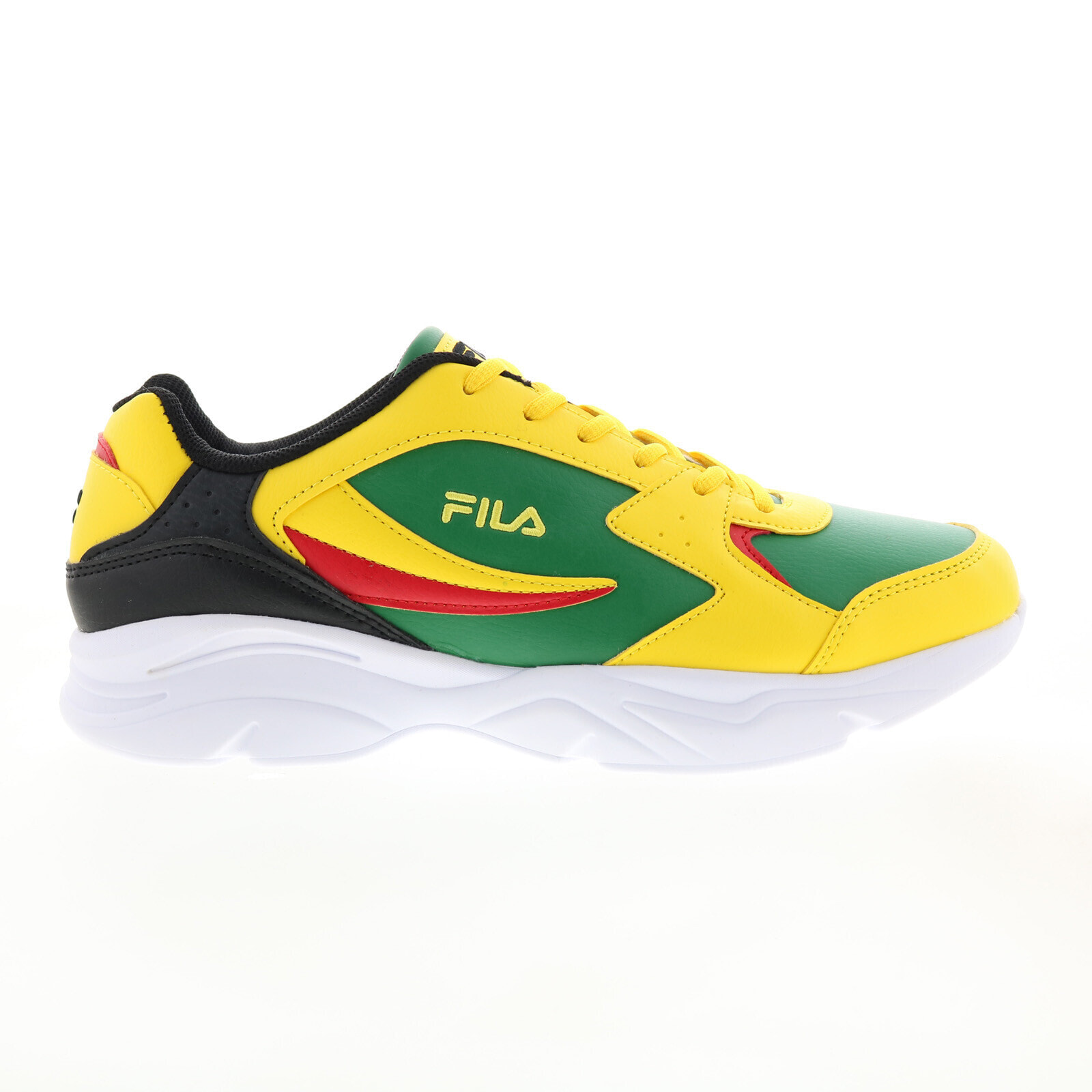 Fila Stirr 1RM02051-731 Mens Yellow Synthetic Lifestyle Sneakers Shoes