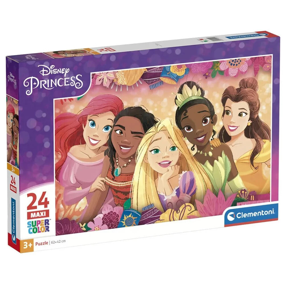 CLEMENTONI Maxi Disney Princesses puzzle 24 pieces