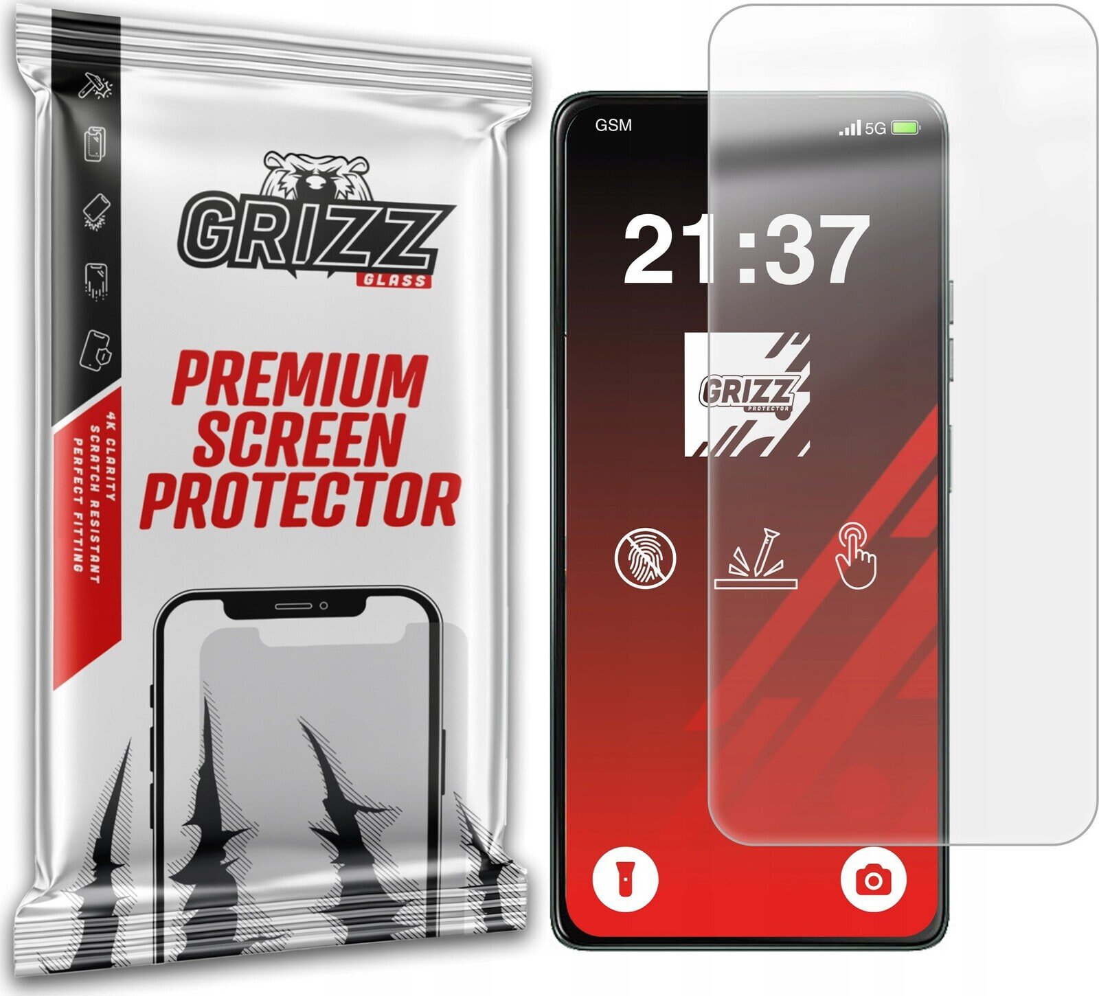 Folia matowa GrizzGlass PaperScreen do Motorola Moto G75