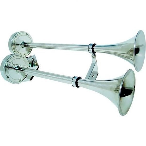 GOLDENSHIP 12V Double Electric Trumpet Horn