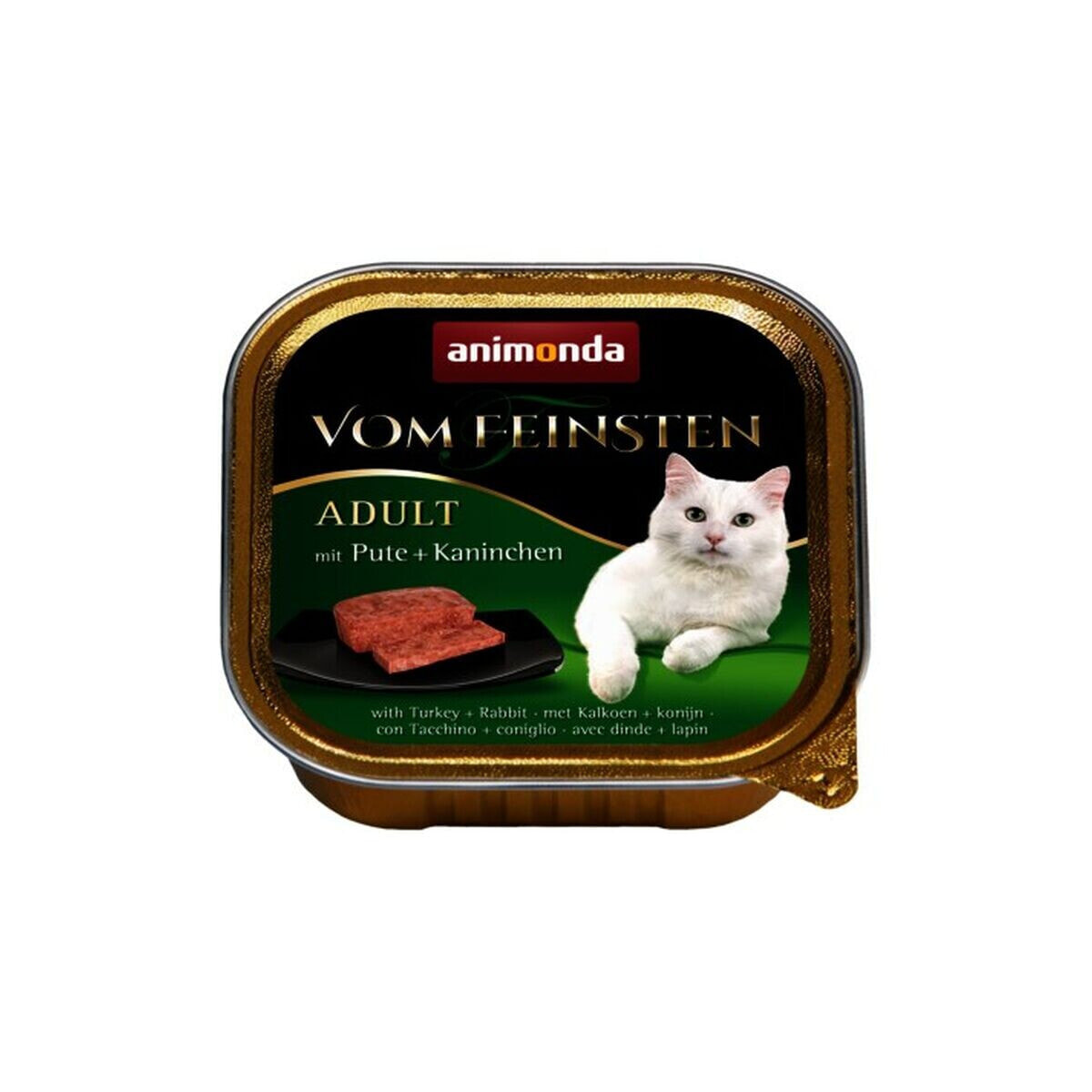 Cat food Animonda Vom Feinsten Turkey Rabbit 100 g 100 L