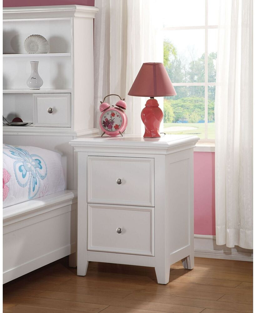 Acme Furniture lacey Nightstand with 2 Drawers