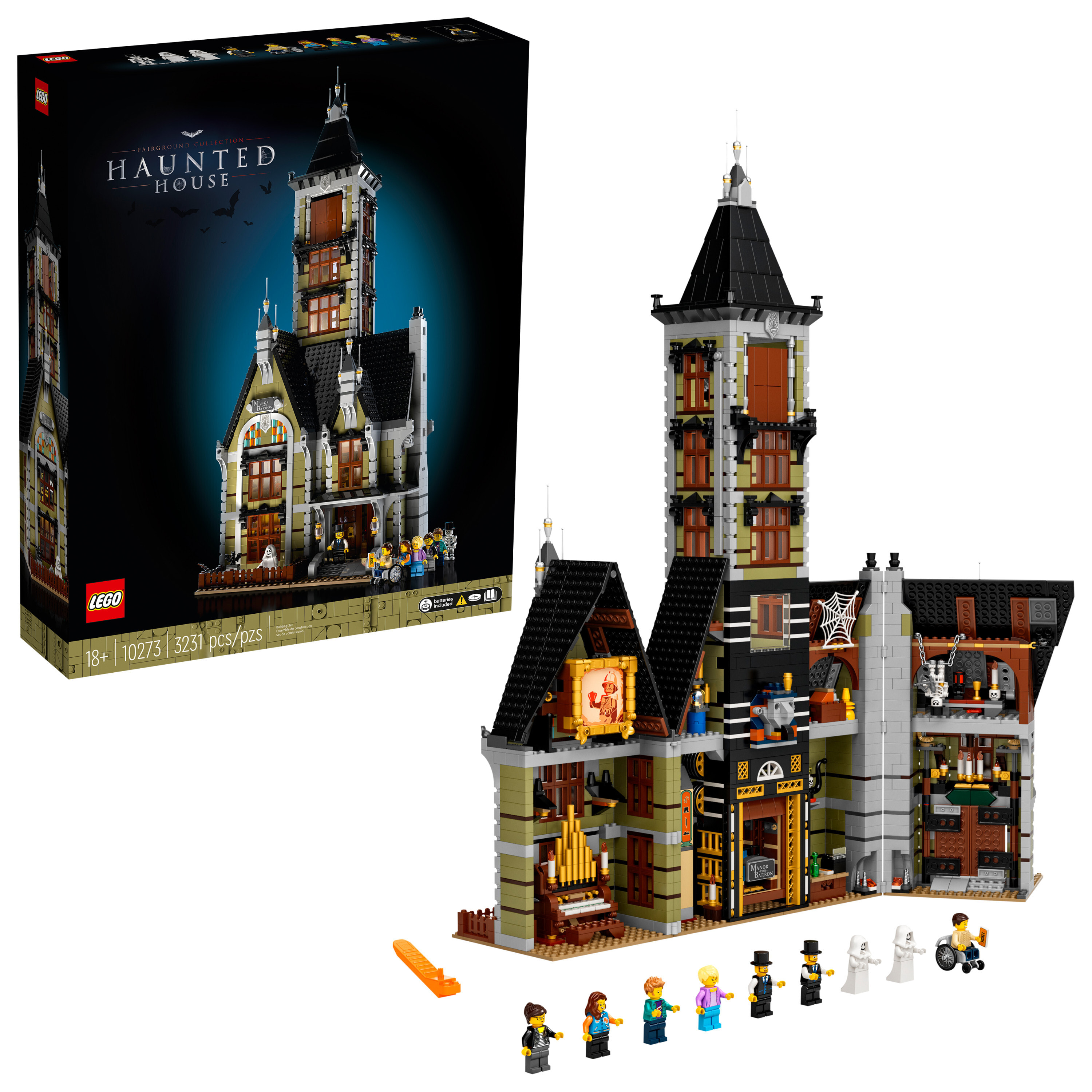 Конструктор LEGO Creator 10273 Дом с привидениями