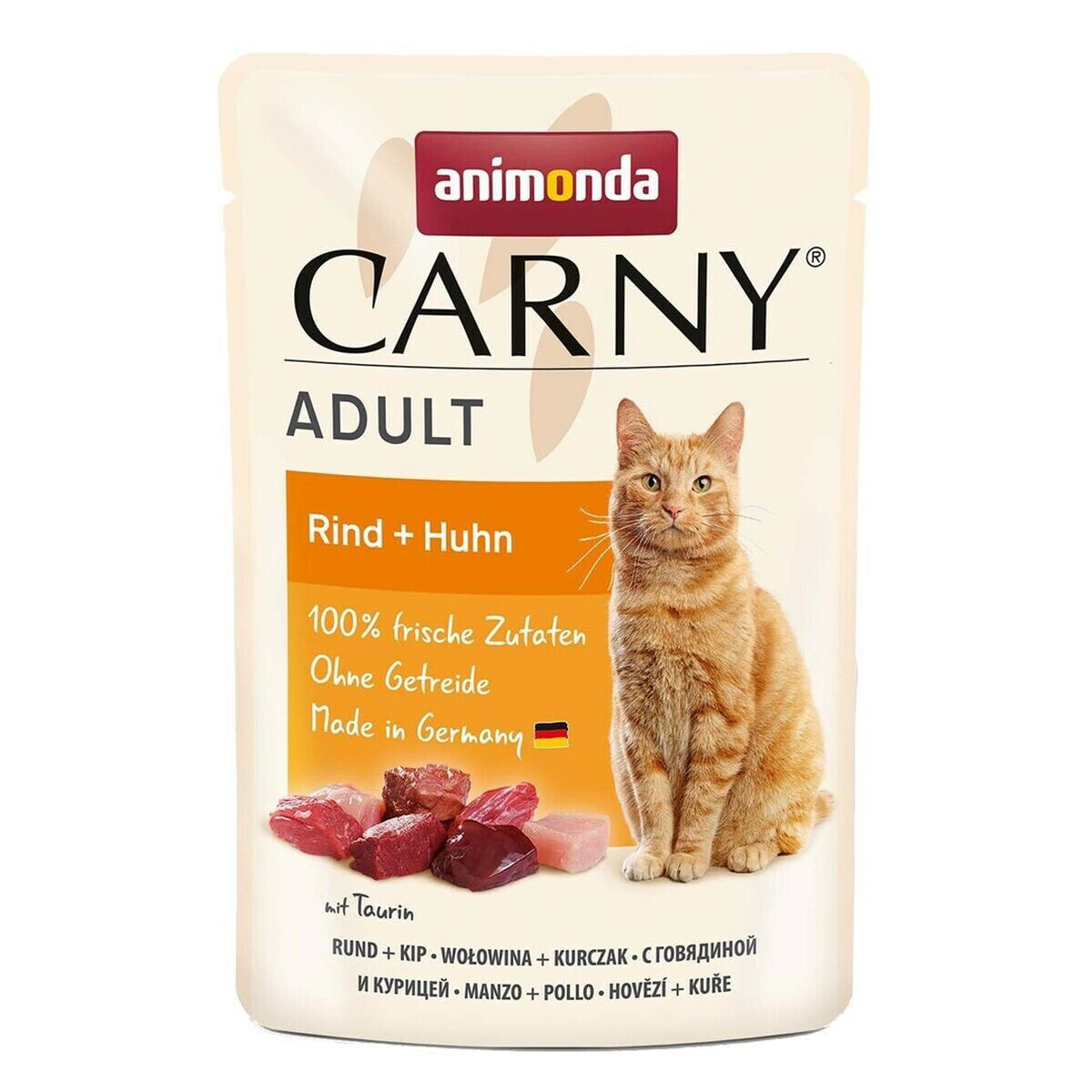 Cat food Animonda Carny Adult Beef and chicken Beef 85 g