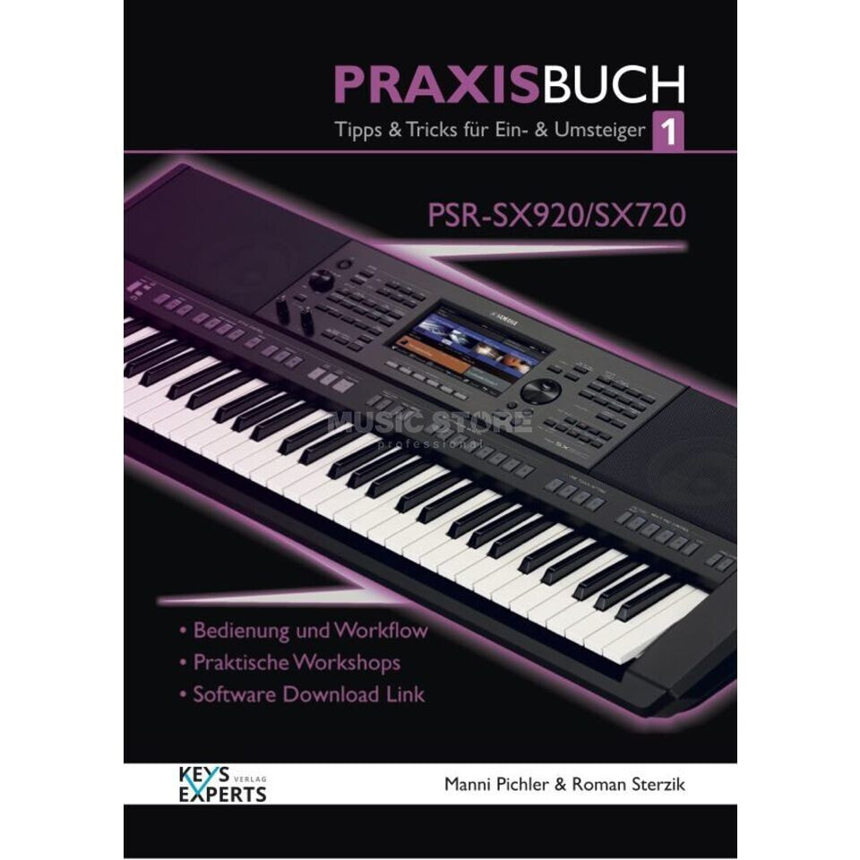 Keys Experts Verlag PSR-SX920/SX720 Praxisbuch 1