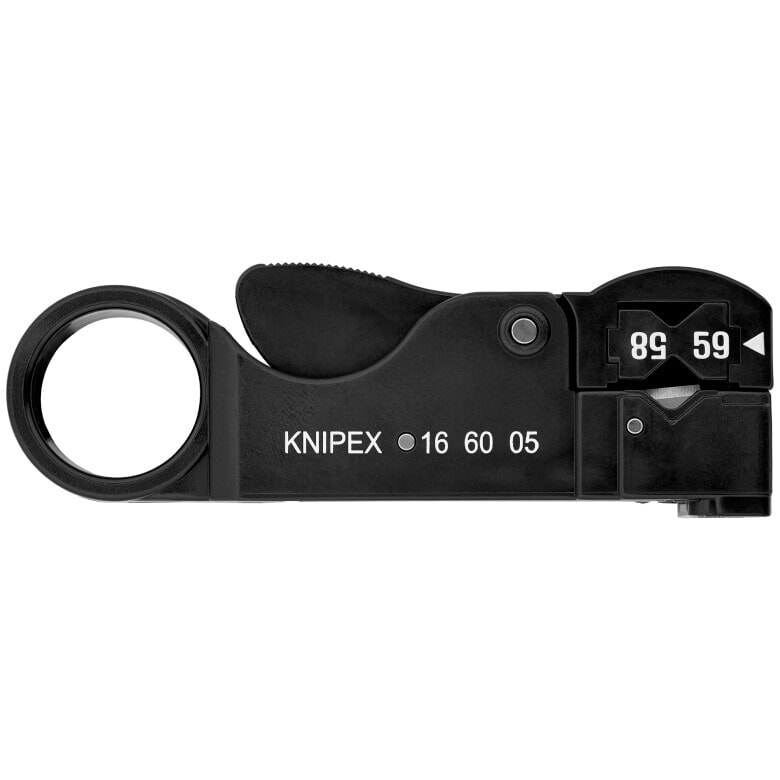 KNIPEX 16 60 05 KOAX Kabelentmanteler Geeignet für Koaxialkabel 4 bis 12 mm