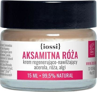 Iossi Aksamitna Roza Увлажняющий восстанавливающий крем с экстрактом розы и ацеролы 15 мл