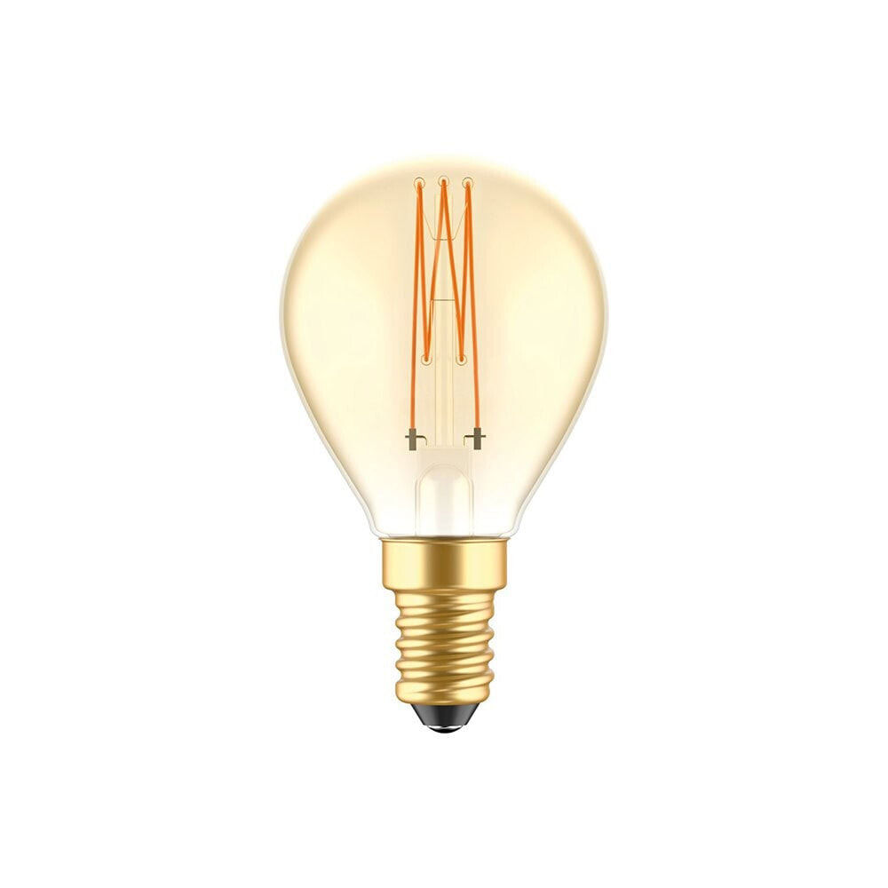 CREATIVE CABLES 3.5W 2700K gold carbon line led bulb long filament mini globe