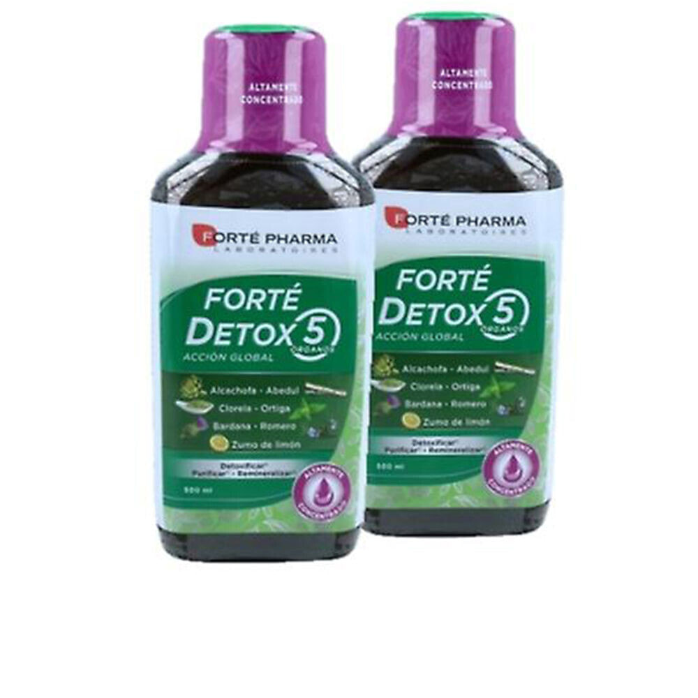 FORTÉ DETOX 5 ORGANS global action duo 2 x 500 ml