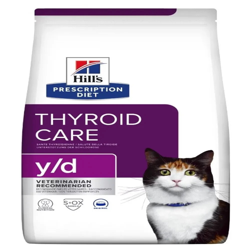 HILL´S Thyroid care y/d cat food 3 kg