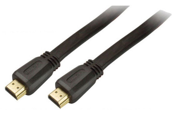 shiverpeaks BASIC-S 1m HDMI кабель HDMI Тип A (Стандарт) Черный BS77470-FLAT