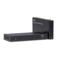 Lindy 150m Cat.6 HDMI 4K60 HDBaseT Extender - 3840 x 2160 pixels - AV transmitter & receiver - 150 m - Wired - Black - HDCP