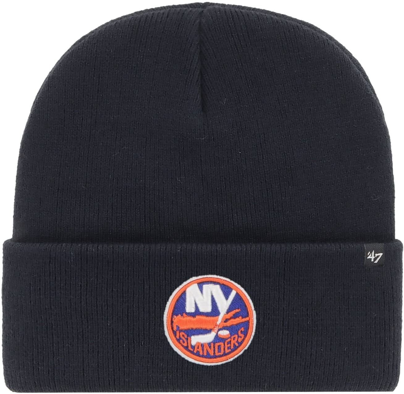 Мужская шапка черная трикотажная '47 Haymaker New York Islanders Winter Beanie Hat