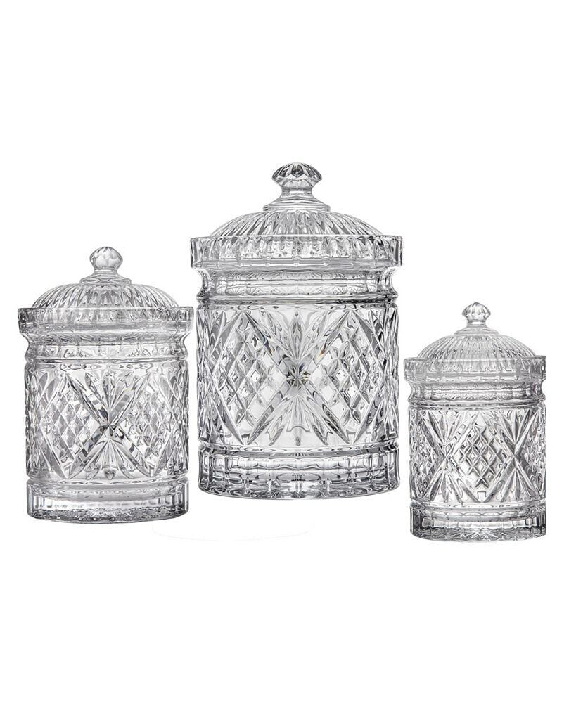 Dublin Canisters, Set of 3