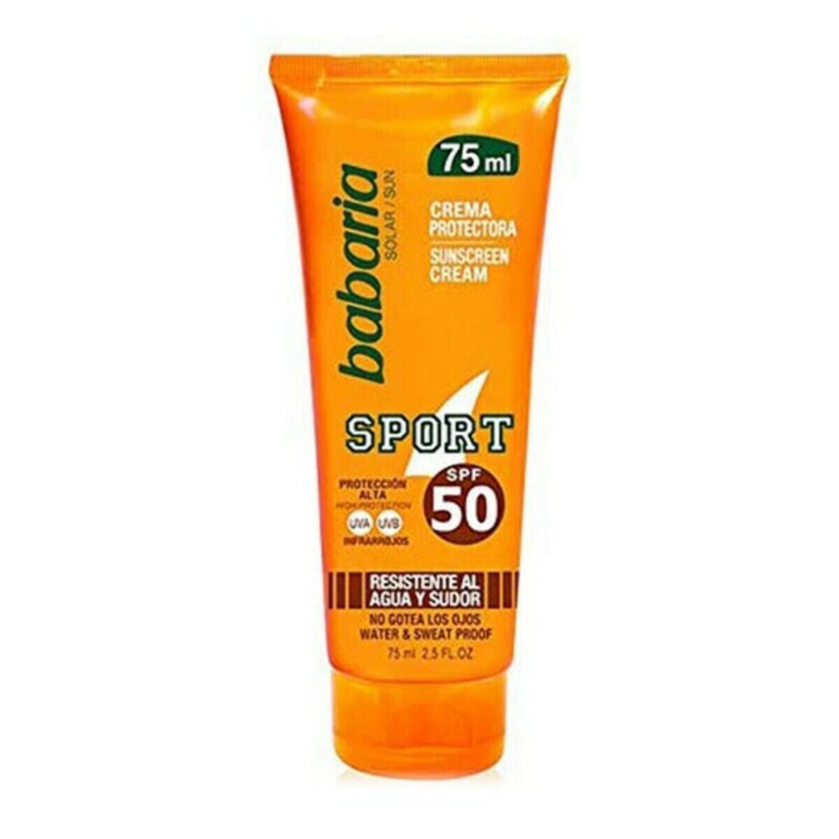 Лосьон для спортсменов SOLAR SPORT waterproof Babaria Solar Sport Spf 50 (75 ml) 75 ml Spf 50