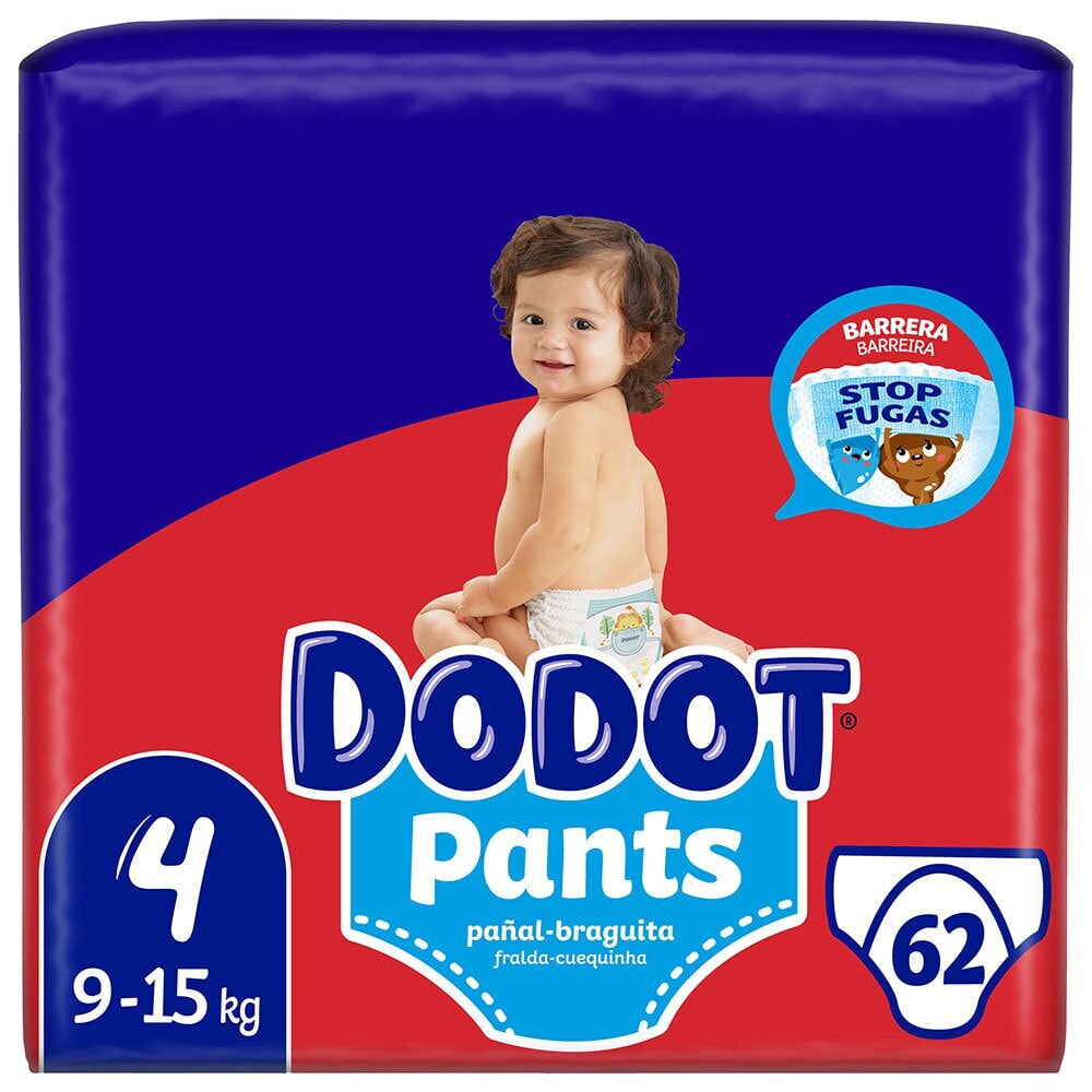 DODOT Diapers Pants Size 4 62 Units Dodot купить от 3754 рублей в  интернет-магазине , детские подгузники Dodot