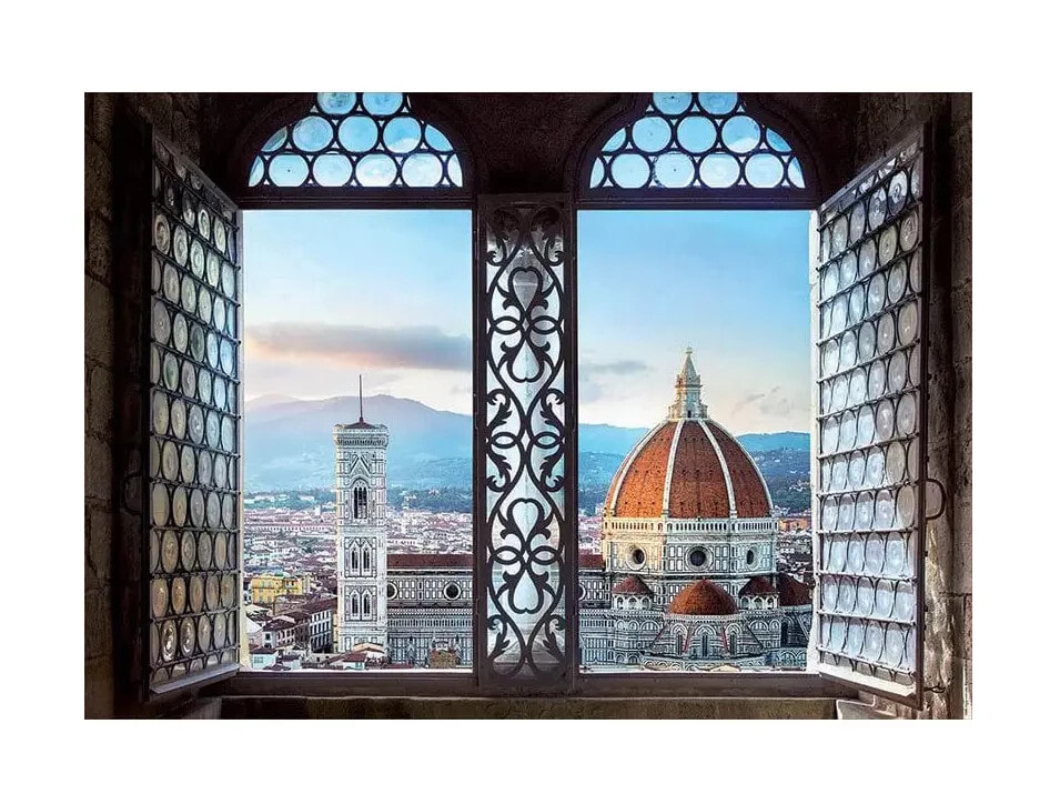 Puzzle Ansichten von Florenz Italien