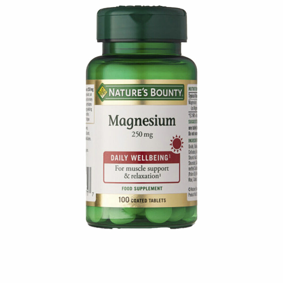 Magnesium Nature's Bounty Magnesio Magnesium 100 Units