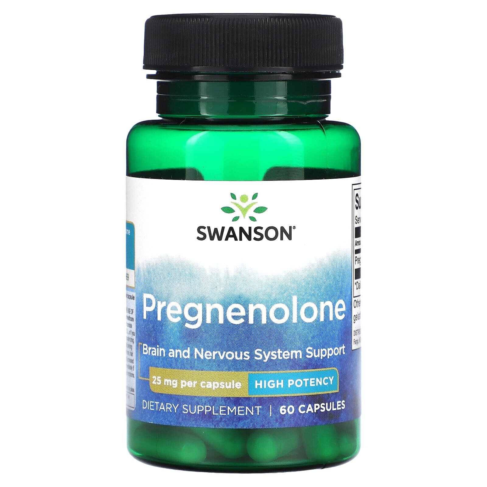 Pregnenolone, Super Strength, 50 mg, 60 Capsules