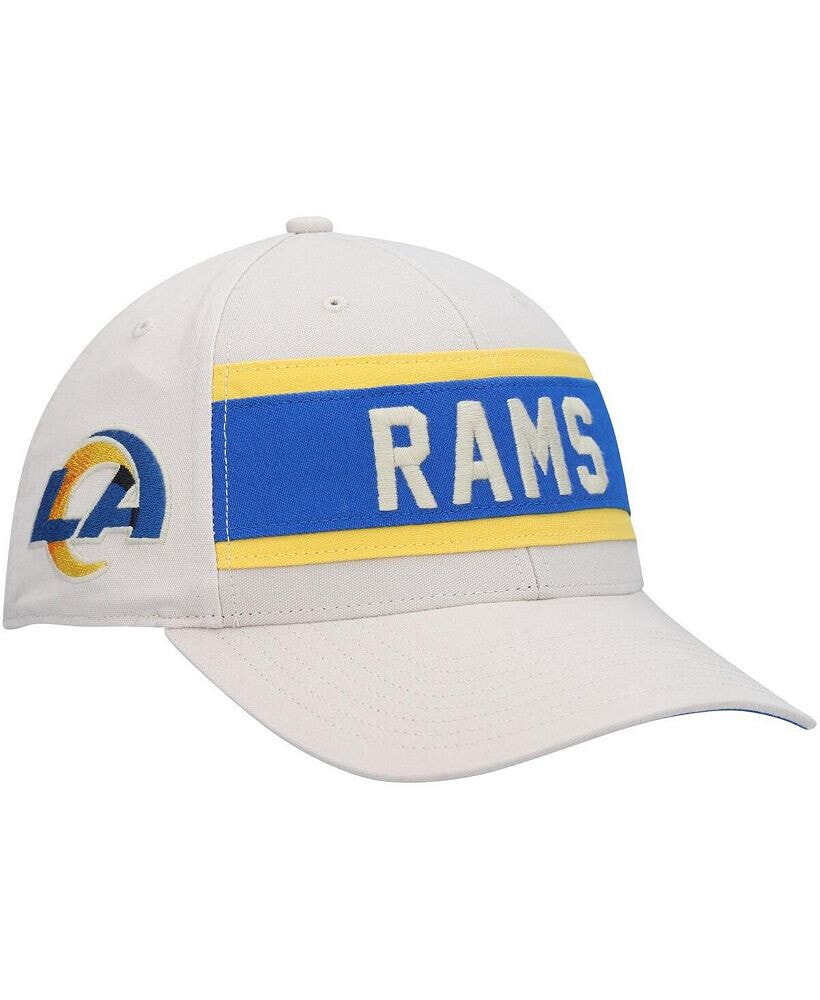 '47 Brand men's '47 Cream Los Angeles Rams Crossroad MVP Adjustable Hat