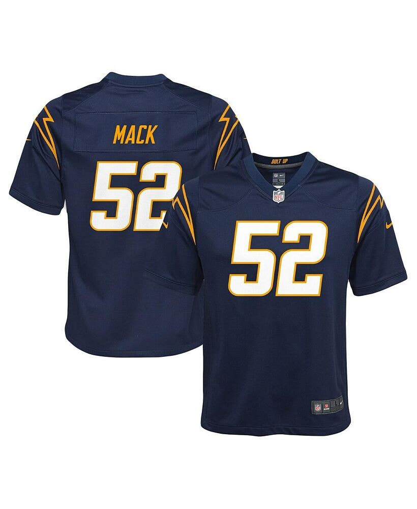 Youth Boys Khalil Mack Navy Los Angeles Chargers Alternate Game Jersey