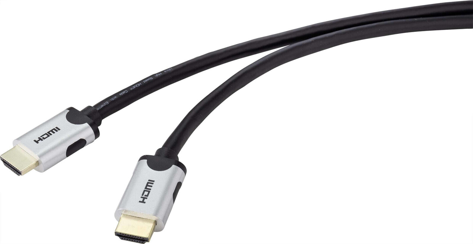 SpeaKa Professional SP-9063172 - 2 m - HDMI Type A (Standard) - HDMI Type A (Standard) - 3D - Audio Return Channel (ARC) - Black