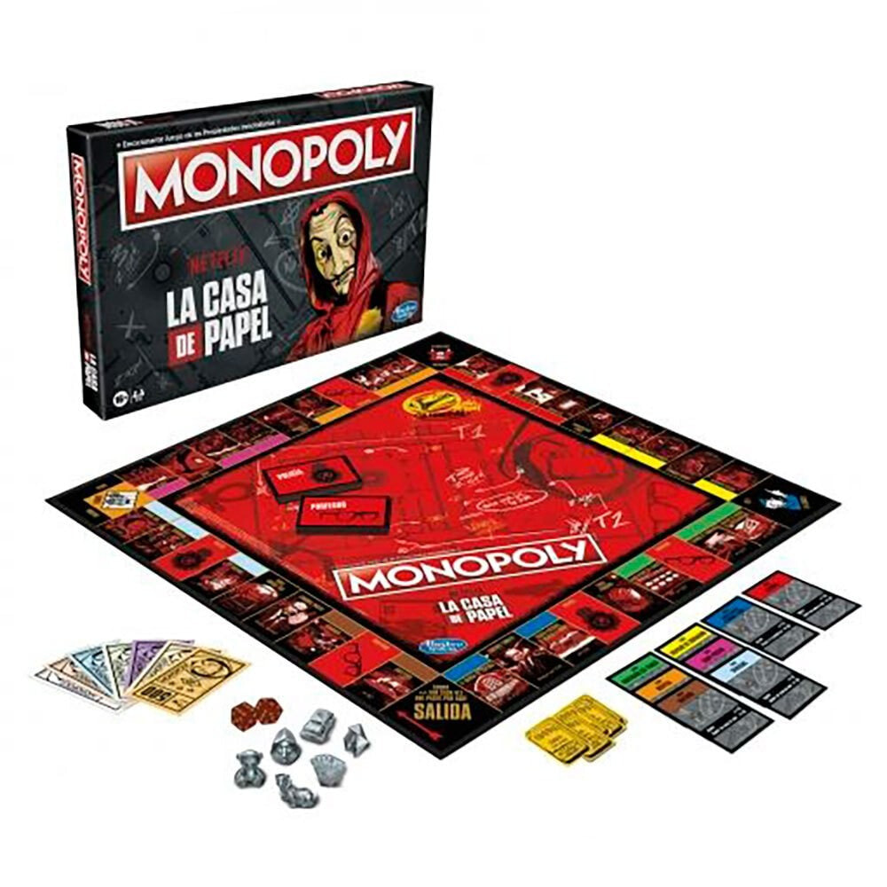 MONOPOLY Money Heist Board Board Game Monopoly купить от 6018 рублей в  интернет-магазине ShopoTam, настольные игры для компании Monopoly