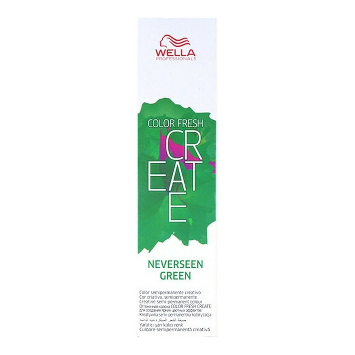 Краска полуперманентная Color Fresh Create Neverseen Wella Зеленый (60 ml)