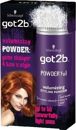 Schwarzkopf Got2b Powder Volumizing Styling Puder Стайлинг пудра для объема волос от корней 10 г