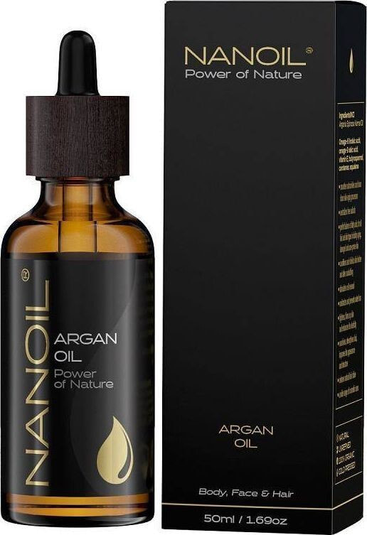 Nanoil Power of Nature Argan Oil  Аргановое масло для волос, лица и тела 50 мл
