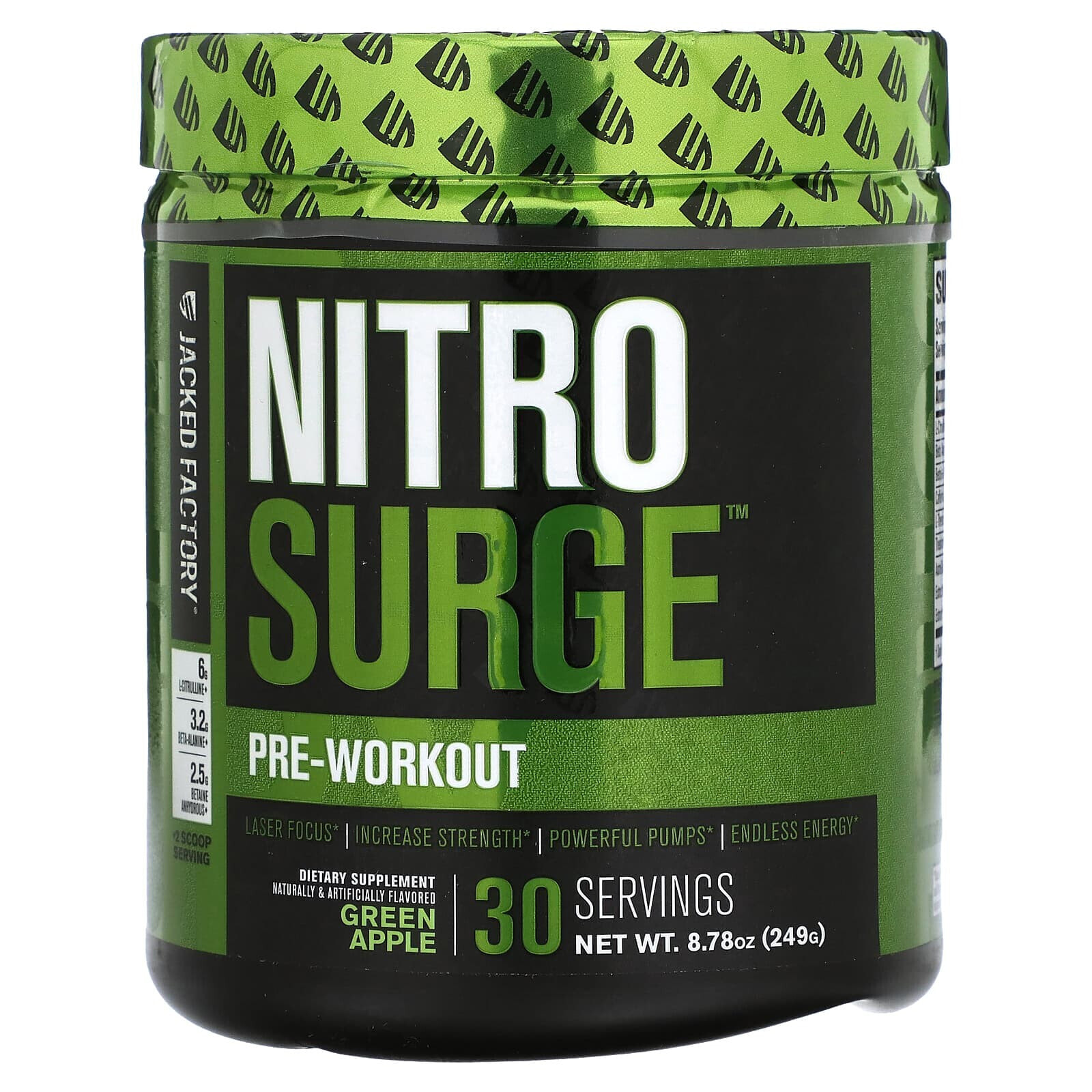 Nitro Surge, Pre-Workout, Grape, 8.78 oz (249 g)